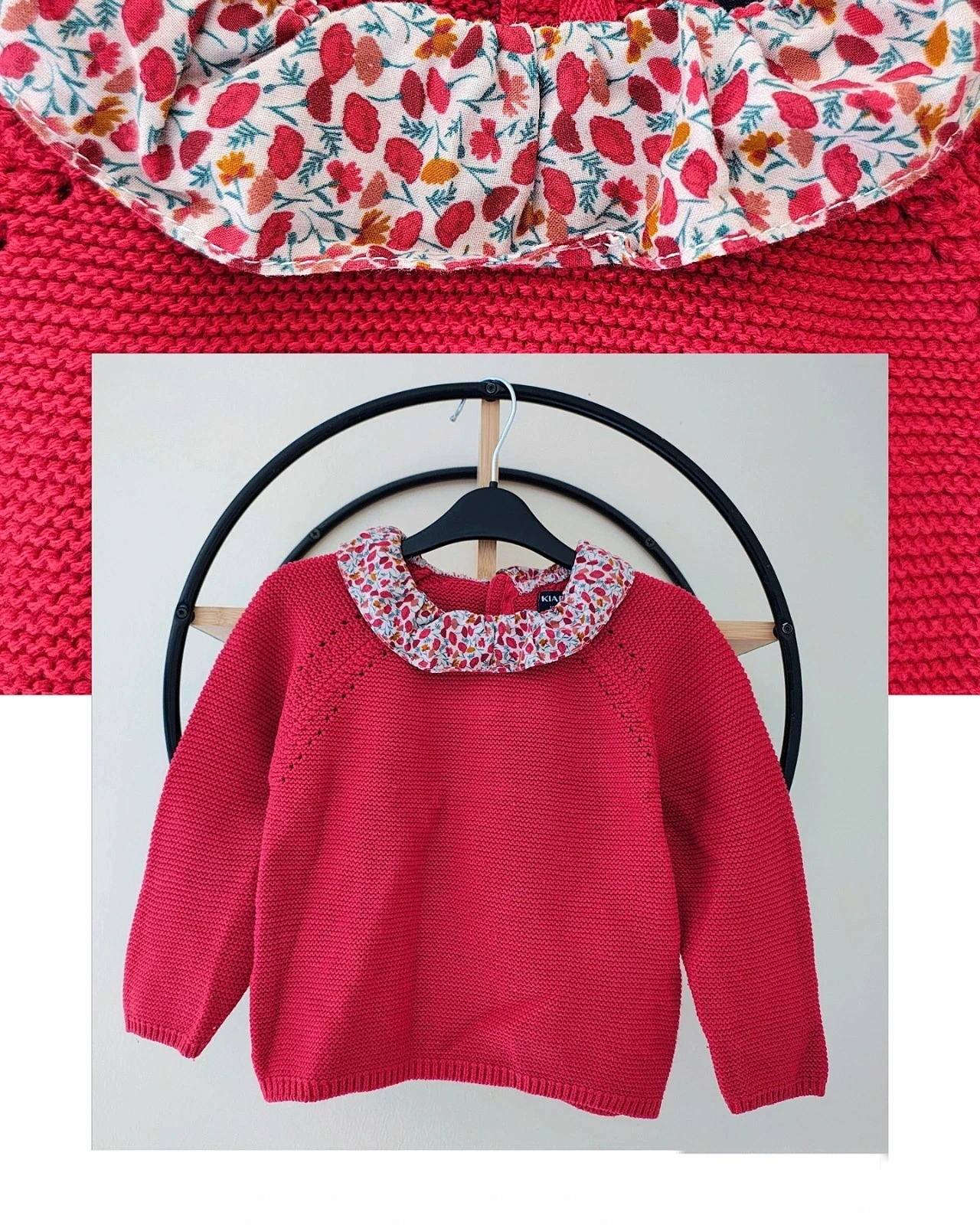 18 mois pull maille a code claudine kiabi